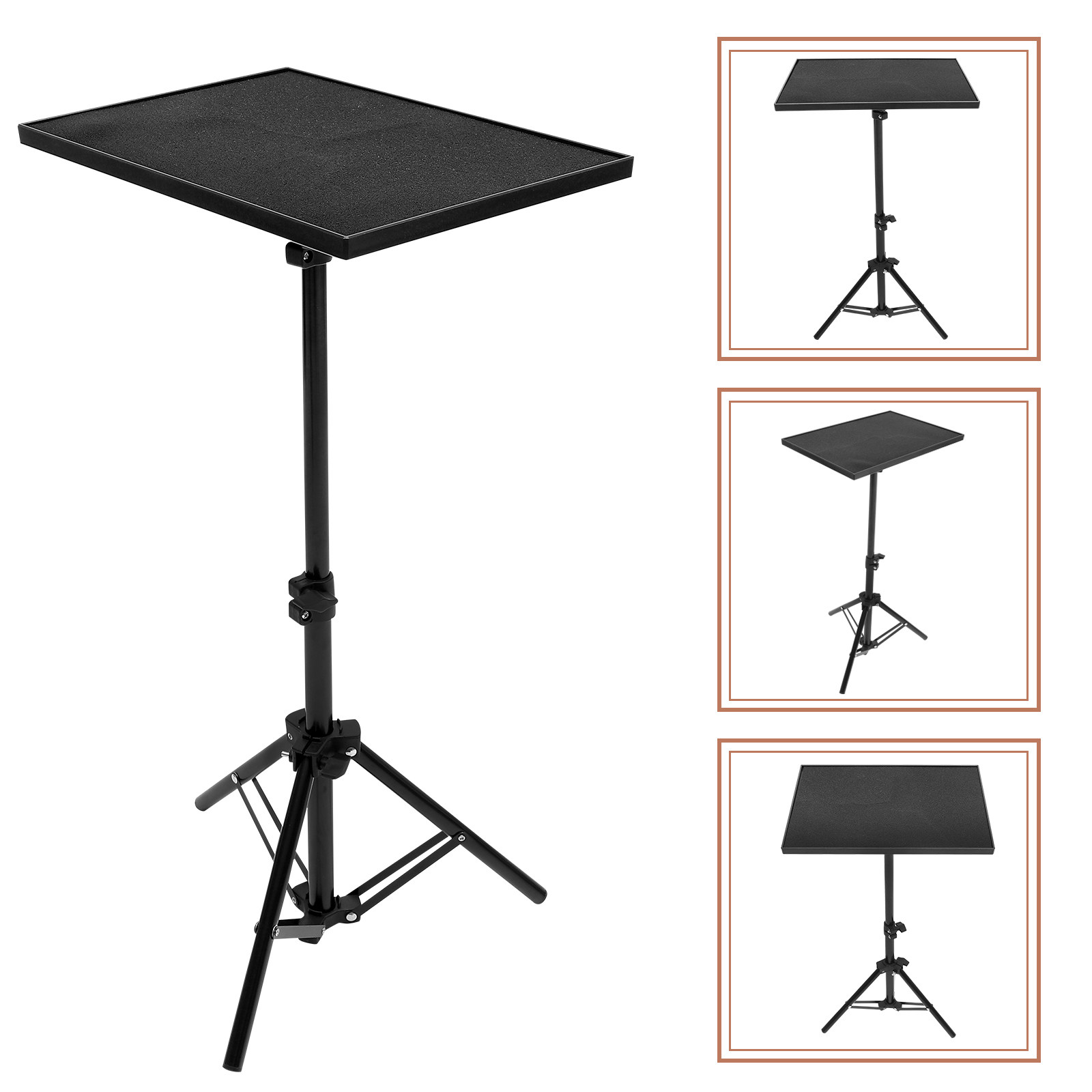 Laptop Stand Portable - ขาตั้งโปรเจคเตอร์แบบพับได้ แข็งแรง ทนทาน ปรับความสูงได้ ใช้กับแล็ปท็อป โปรเจคเตอร์