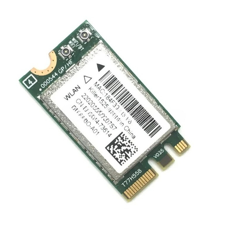 Laptop Accessories Brand - ฮาร์ดแวร์ไร้สาย Killer 1525 Ngff ความถี่คู่ 867Mbps