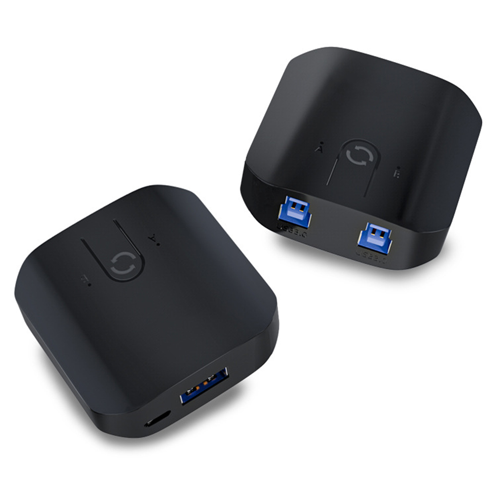 Laptop Accessories Toys - 2X1กล่องสวิตช์ KVM ตัวเลือกสวิทช์ USB คู่2 in