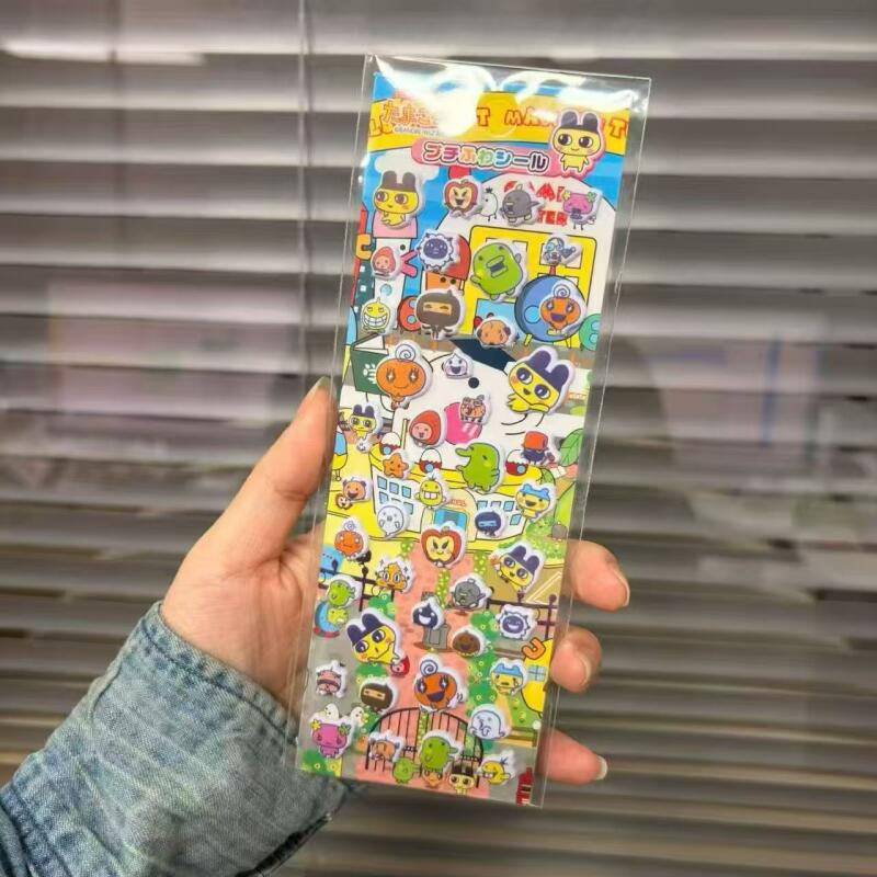 Laptop Accessories Toys - 6 ชิ้น ทามาก็อตจิการ์ตูนสติกเกอร์ฟองสบู่ความคิดสร้างสรรค์ DIY เคสโทรศัพท์กระเป๋าเดินทางแล็ปท็อปสติกเกอร์ตกแต่งอะนิเมะอุปกรณ์ต่อพ่วงของขวัญของเล่น