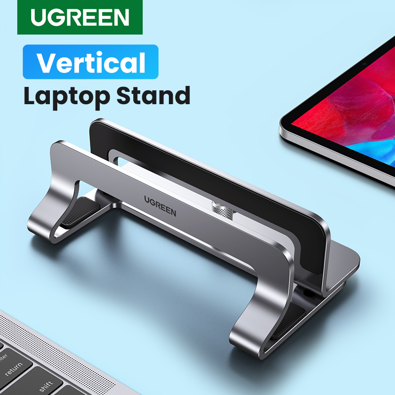 Laptop Stand Portable - แท่นวางแล็ปท็อปแนวตั้งแบบพับได้สำหรับ MacBook Air Pro ขาตั้งแล็ปท็อปพับได้รองรับแท็บเล็ต MacBook