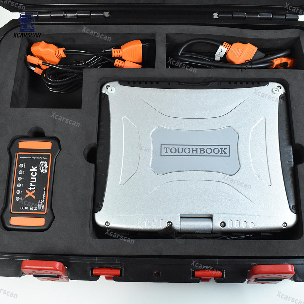 Laptop Accessories Brand - ชุดอุปกรณ์วินิจฉัยหลายยี่ห้อ CF19 Laptop++Xtruck Y009 HDD สำหรับรถบรรทุกหนัก
