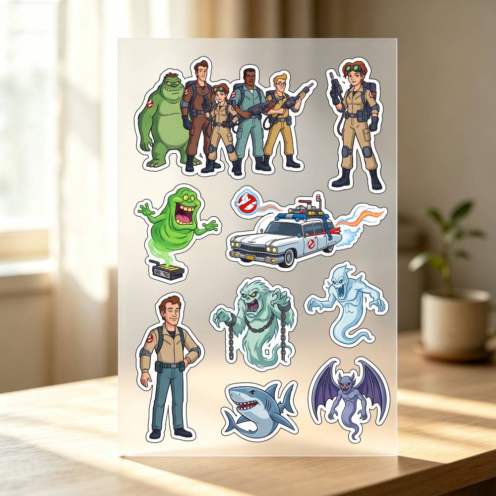 Laptop Accessories Wallpaper - 1 ชิ้น E-xtreme G-hostbusters สติกเกอร์ตัวกันชนรถยนต์ หน้าต่าง