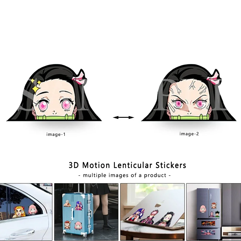 Kamado 3D ฆ่าอสูรสติกเกอร์กันน - Laptop Accessories Wallpaper บทวิจารณ์และราคา
