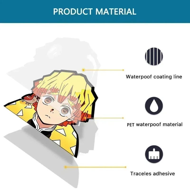 Kamado 3D ฆ่าอสูรสติกเกอร์กันน - Laptop Accessories Wallpaper บทวิจารณ์และราคา