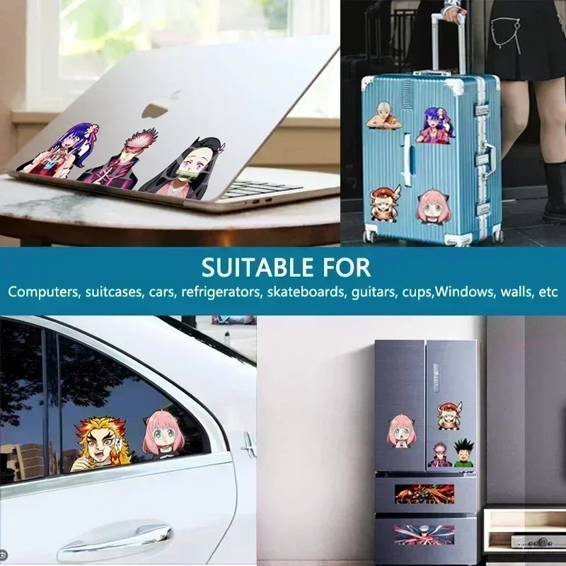 Kamado 3D ฆ่าอสูรสติกเกอร์กันน - Laptop Accessories Wallpaper บทวิจารณ์และราคา