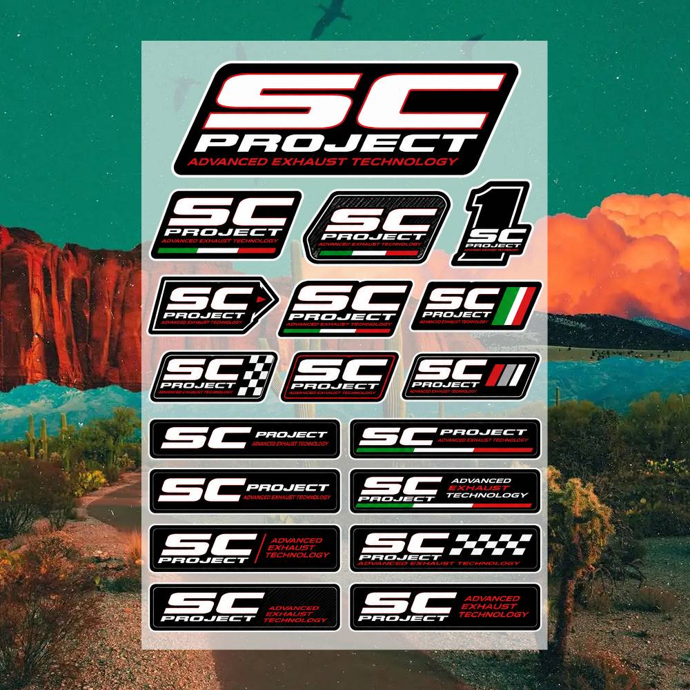 S-C P-project สติ๊กเกอร์มอเตอร - Laptop Accessories Wallpaper บทวิจารณ์และราคา