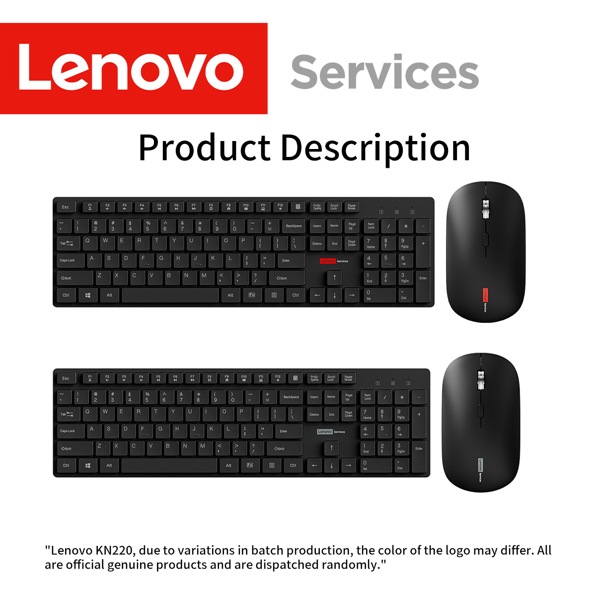 เลอโนโว KN220 คอมโบคีย์บอร์ดไร - Laptop External Accessories บทวิจารณ์และราคา