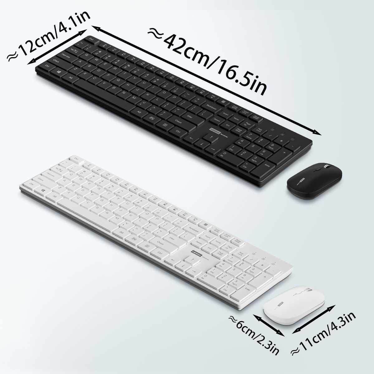 เลอโนโว KN220 คอมโบคีย์บอร์ดไร - Laptop External Accessories บทวิจารณ์และราคา