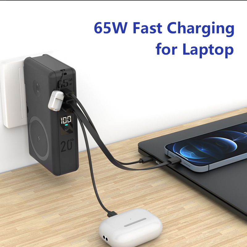 65W USB C Charger Power Bank 2 - Laptop External Accessories บทวิจารณ์และราคา