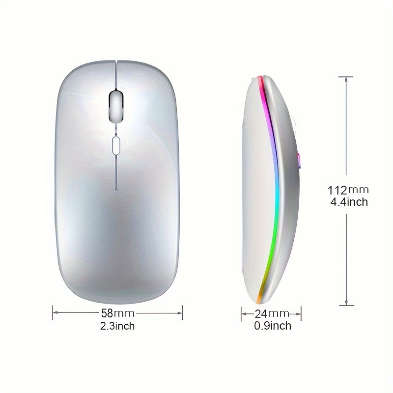 เมาส์ไร้สาย บลูทูธ โหมดคู่ จับ - Laptop External Accessories บทวิจารณ์และราคา