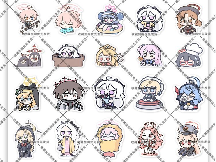 สติกเกอร์อนิเมะ Blue Archive โ - Laptop Accessories Decoration บทวิจารณ์และราคา