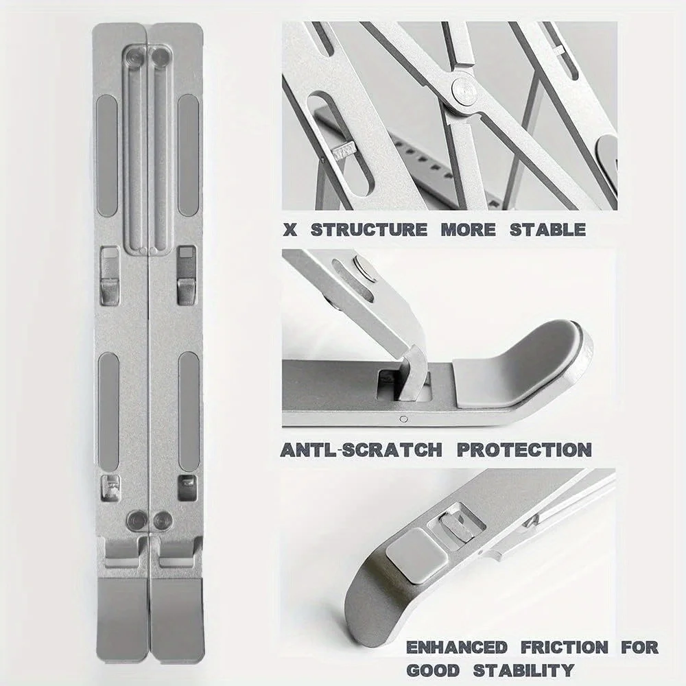 ขาตั้งแล็ปท็อปอะลูมิเนียมแบบปร - Laptop Stand Portable บทวิจารณ์และราคา