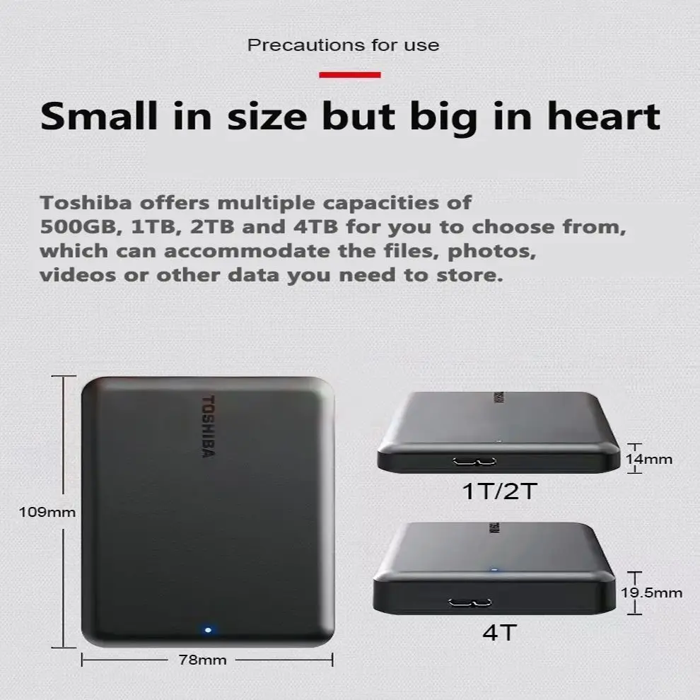 ฮาร์ดดิสก์ภายนอกแบบพกพา [Brand - Laptop External Accessories บทวิจารณ์และราคา