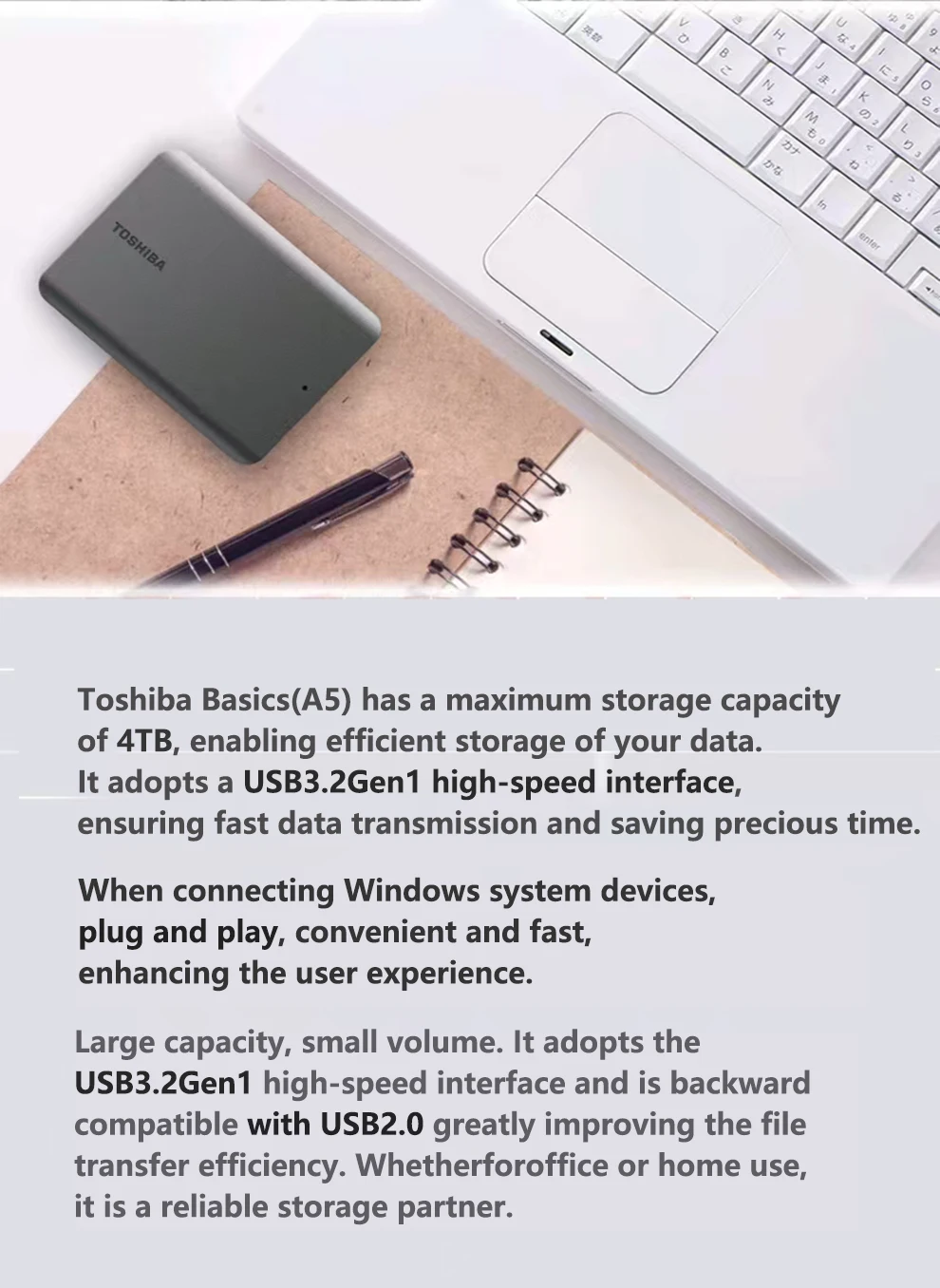 ฮาร์ดดิสก์ภายนอกแบบพกพา [Brand - Laptop External Accessories บทวิจารณ์และราคา
