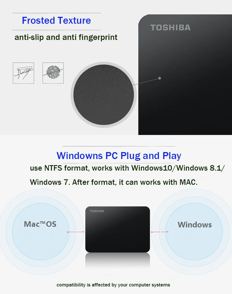 ฮาร์ดดิสก์ภายนอกแบบพกพา [Brand - Laptop External Accessories บทวิจารณ์และราคา