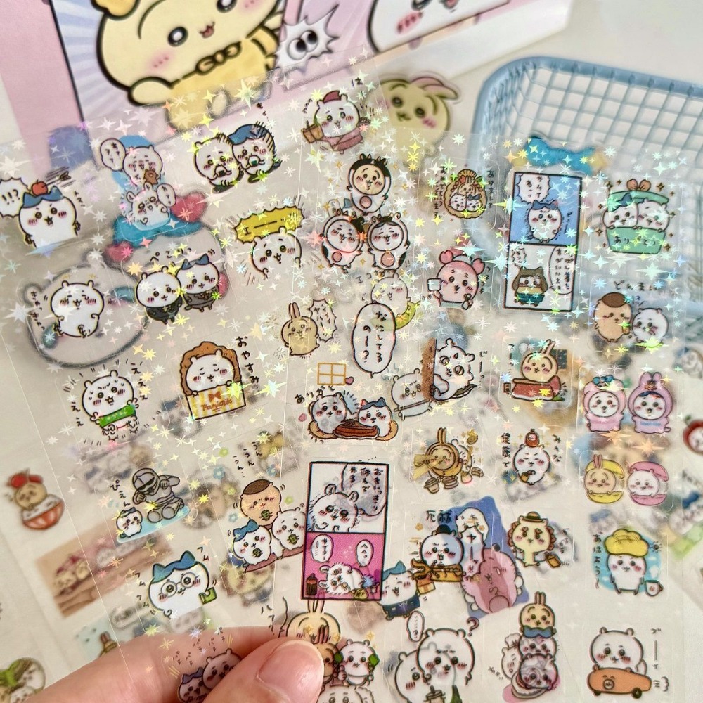 30 ชิ้น ชิคาวะ สติกเกอร์เลเซอร - Laptop Accessories Toys บทวิจารณ์และราคา