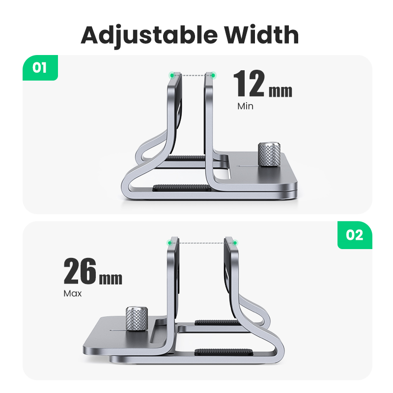 แท่นวางแล็ปท็อปแนวตั้งแบบพับได - Laptop Stand Portable บทวิจารณ์และราคา
