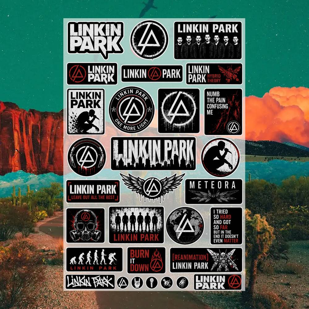 สติ๊กเกอร์ Li-nkin P-ark สติ๊ก - Laptop Accessories Wallpaper บทวิจารณ์และราคา