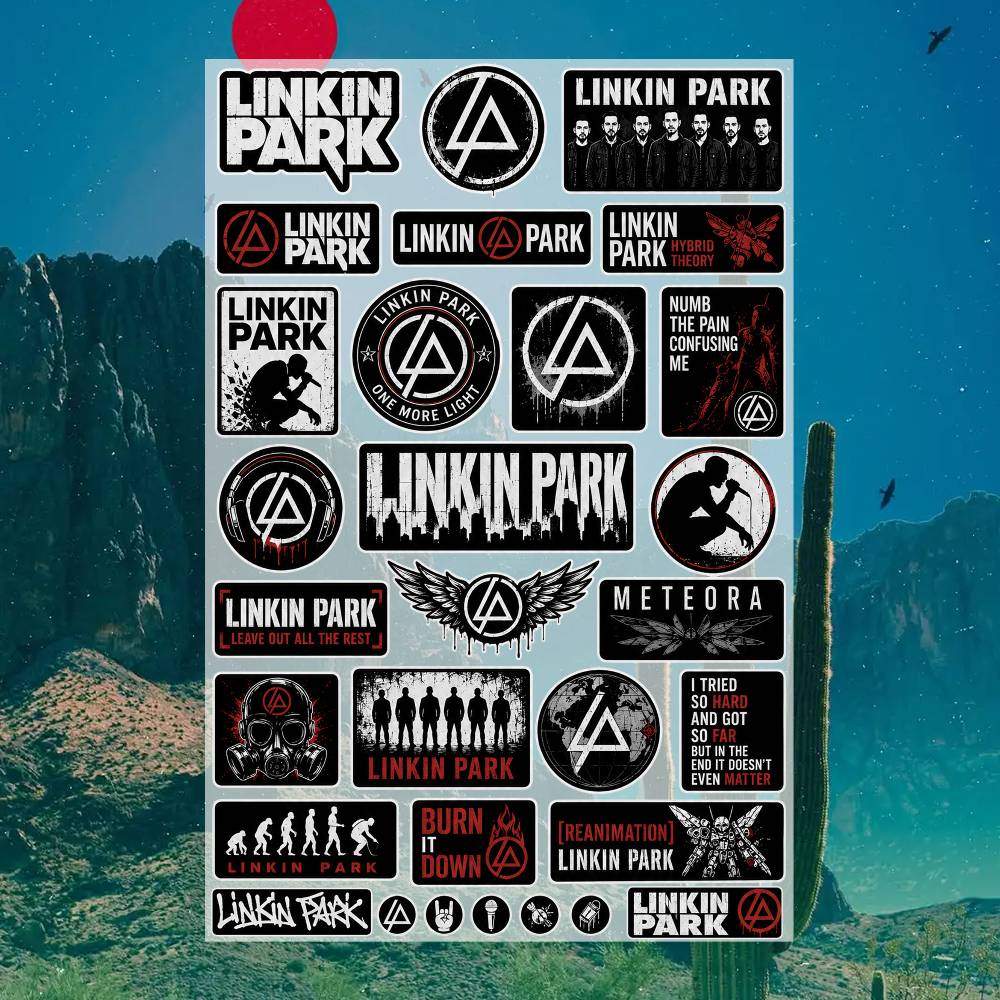 สติ๊กเกอร์ Li-nkin P-ark สติ๊ก - Laptop Accessories Wallpaper บทวิจารณ์และราคา