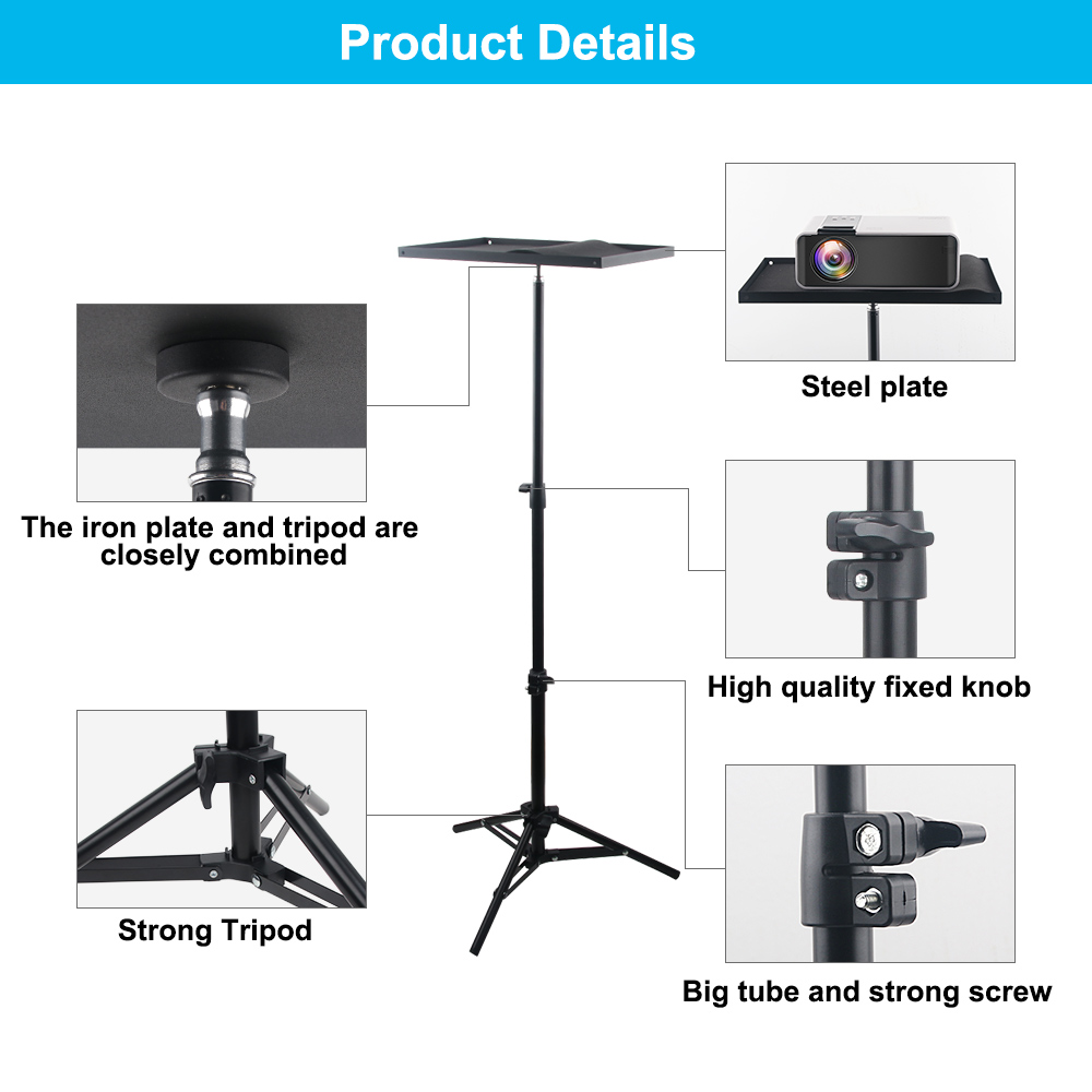 110 ซม.160 ซม.ปรับ Universal แ - Laptop Stand Portable บทวิจารณ์และราคา