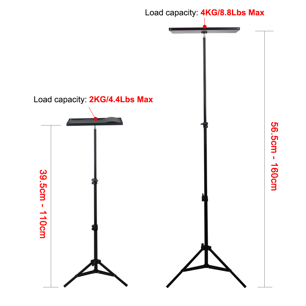 110 ซม.160 ซม.ปรับ Universal แ - Laptop Stand Portable บทวิจารณ์และราคา