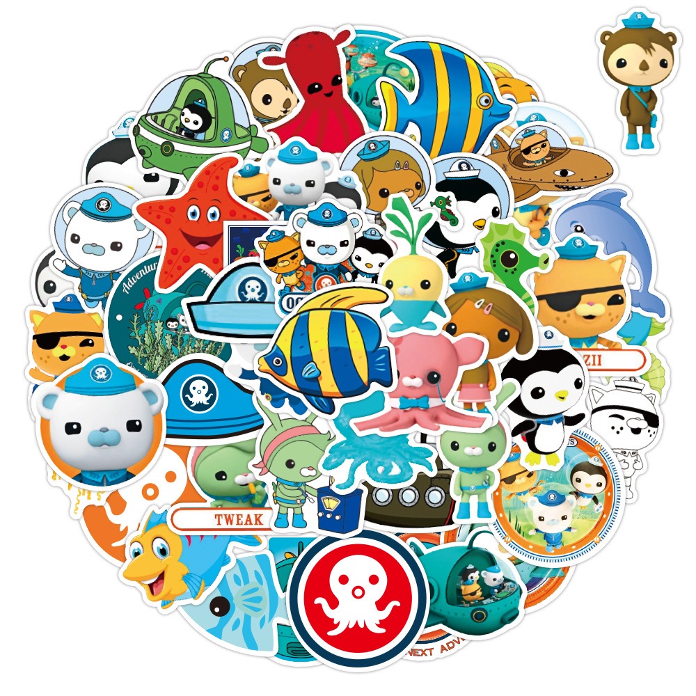 สติกเกอร์ลายกราฟฟิตี้ Octonaut - Laptop Accessories Decoration บทวิจารณ์และราคา