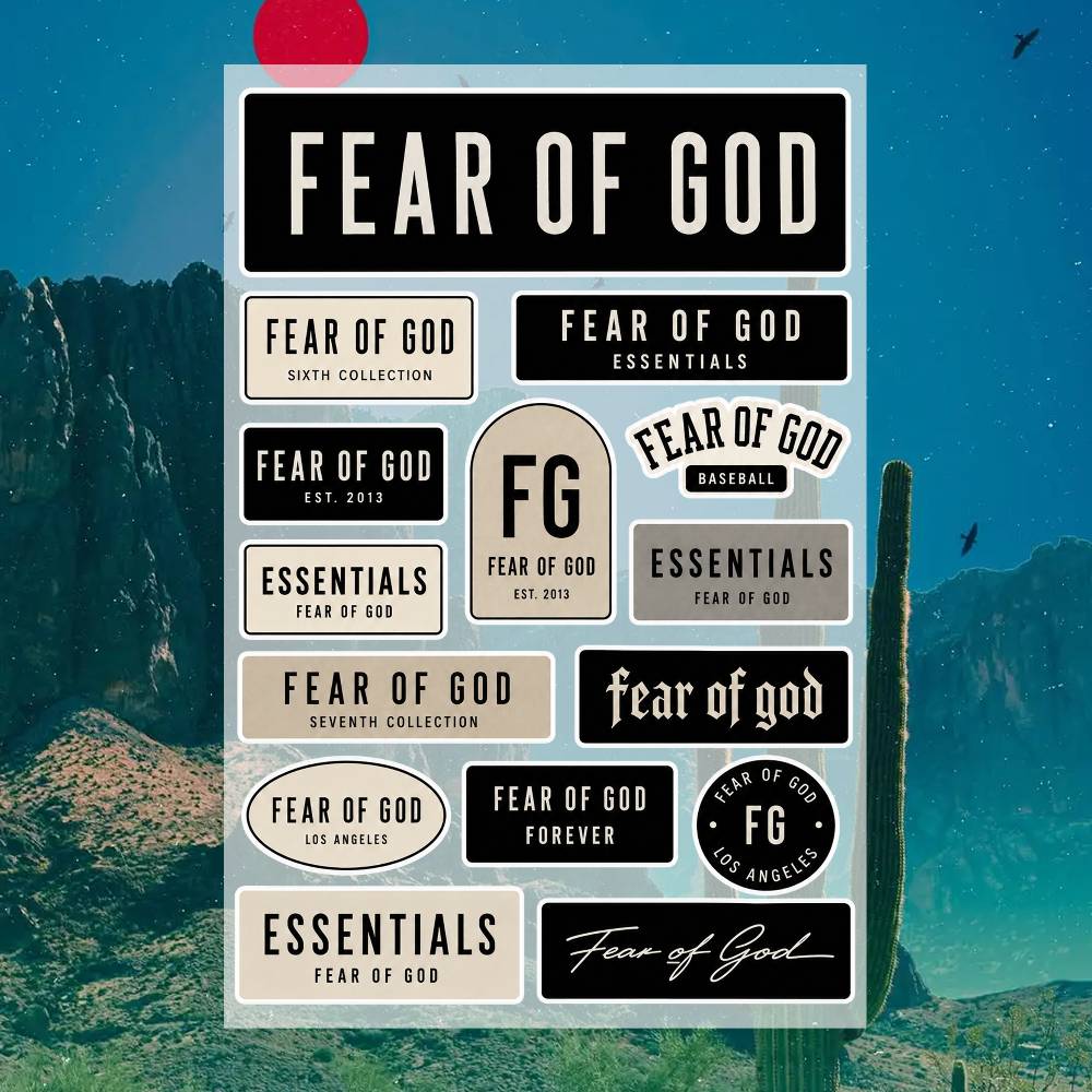 F-EAR OF G-OD สติกเกอร์โมโต สต - Laptop Accessories Wallpaper บทวิจารณ์และราคา