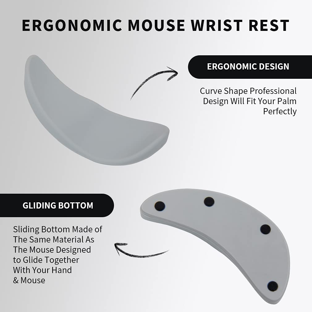 ใหม่ Ergonomic Mouse REST ปาล์ - Wrist Rest Gel บทวิจารณ์และราคา