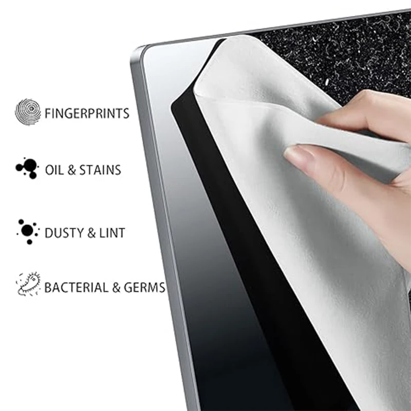 ไมโครไฟเบอร์กันฝุ่นผ้าทําความส - Laptop Accessories Keyboard Cover บทวิจารณ์และราคา