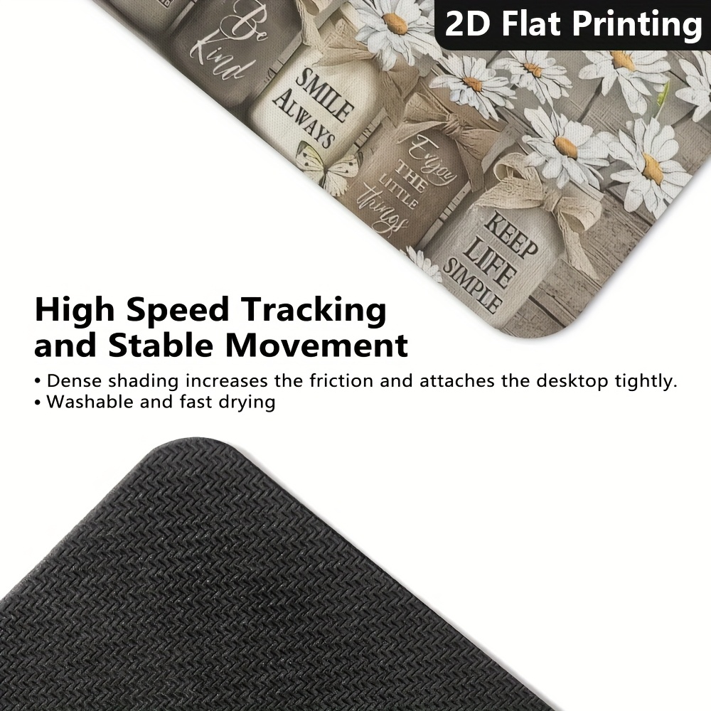 แผ่นรองเมาส์คำคมสร้างแรงบันดาล - Laptop Accessories Brand บทวิจารณ์และราคา