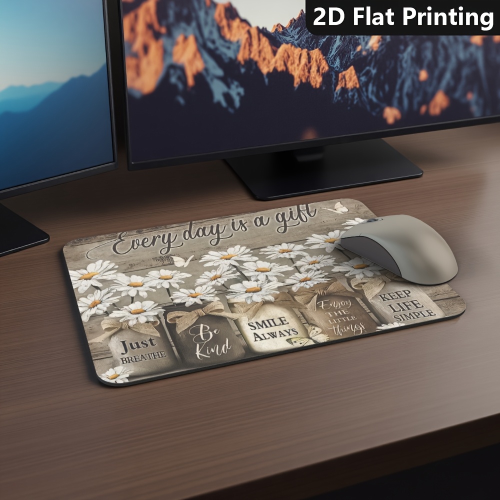 แผ่นรองเมาส์คำคมสร้างแรงบันดาล - Laptop Accessories Brand บทวิจารณ์และราคา