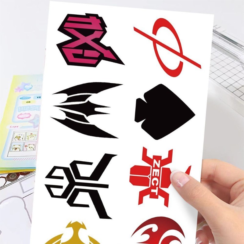 60 แผ่นสติกเกอร์โลโก้คาเมนไรเด - Laptop Accessories Decoration บทวิจารณ์และราคา