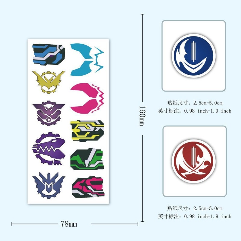 60 แผ่นสติกเกอร์โลโก้คาเมนไรเด - Laptop Accessories Decoration บทวิจารณ์และราคา